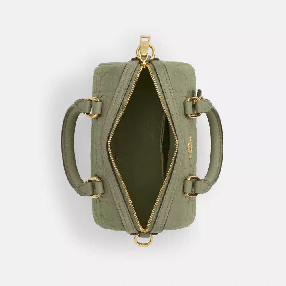 Mini Rowan crossbody-taske i signaturlæder