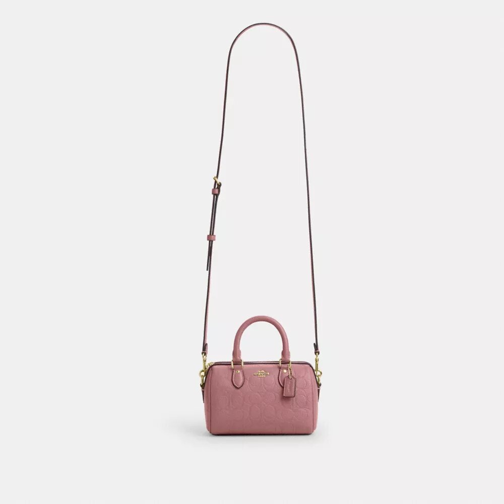 Mini Rowan crossbody-taske i signaturlæder