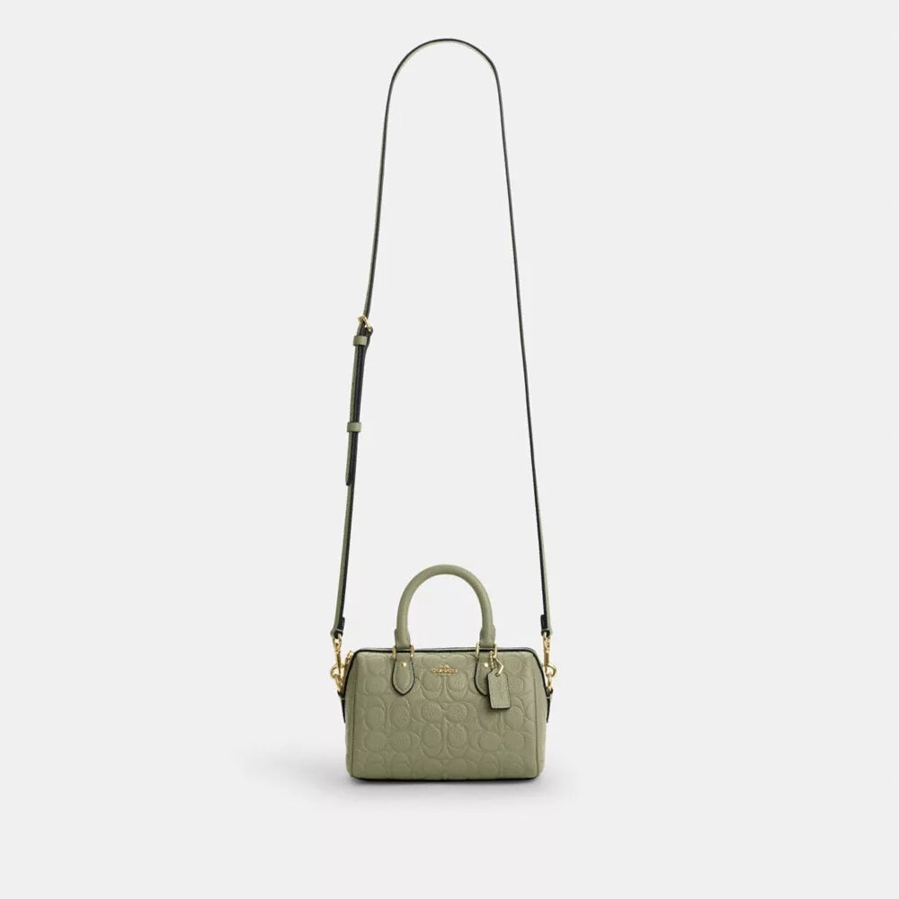 Mini Rowan crossbody-taske i signaturlæder