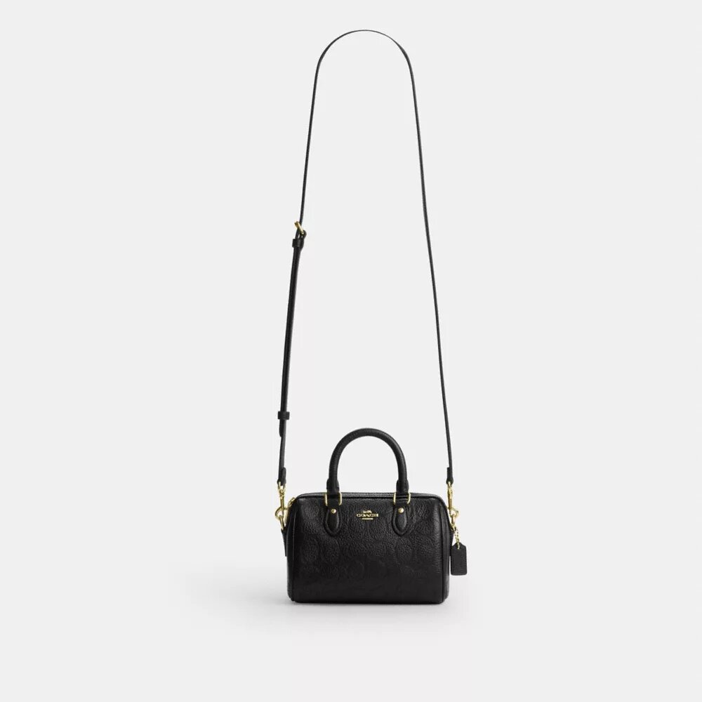 Mini Rowan crossbody-taske i signaturlæder