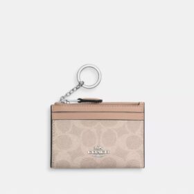 Mini Skinny ID-etui i Signature Canvas