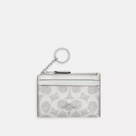Mini Skinny ID-etui i Signature Canvas