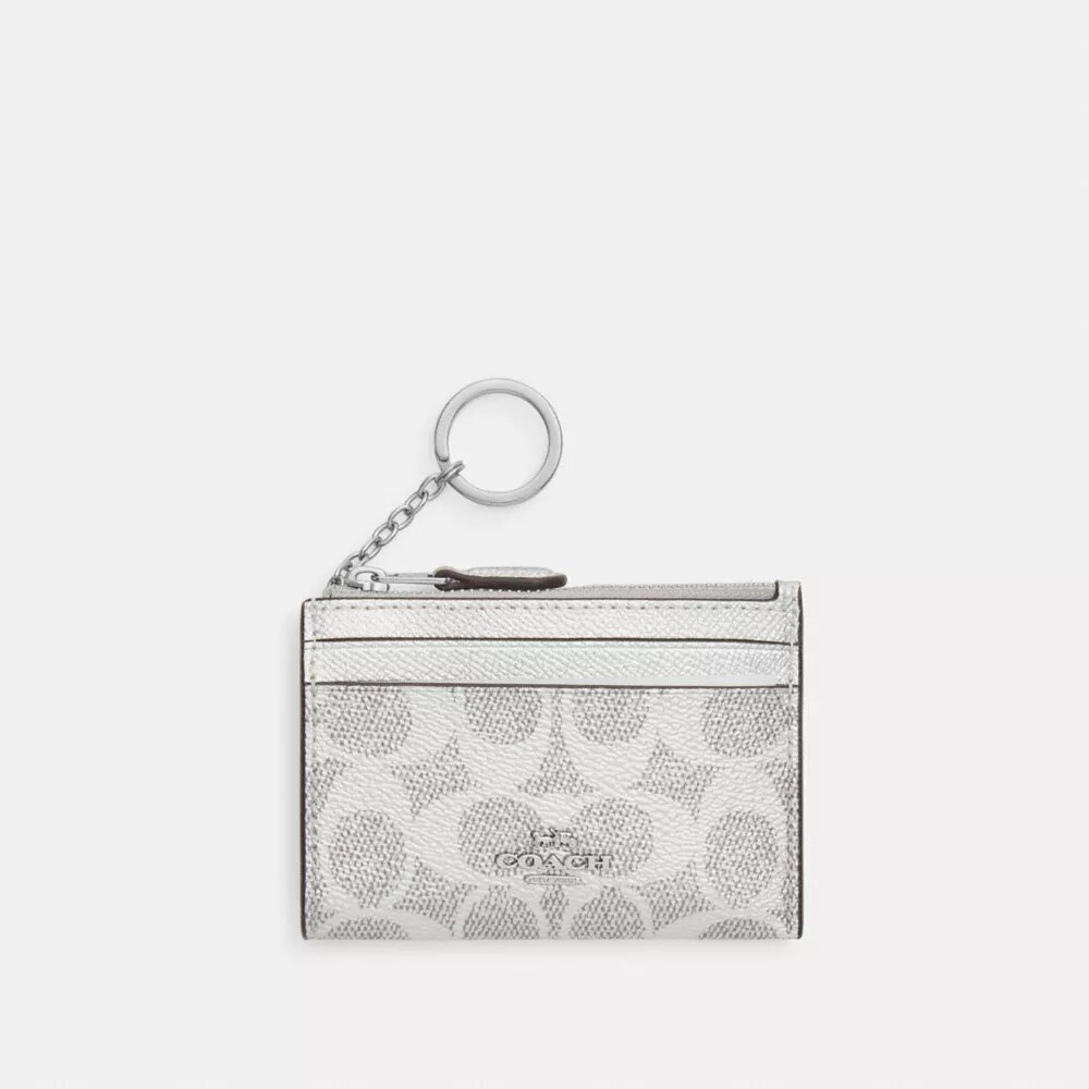 Mini Skinny ID-etui i Signature Canvas