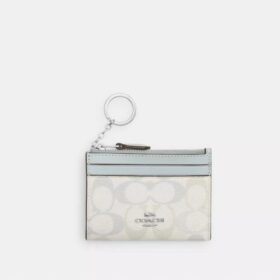 Mini Skinny ID-etui i Signature Canvas
