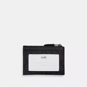 Mini Skinny ID-etui i Signature Canvas