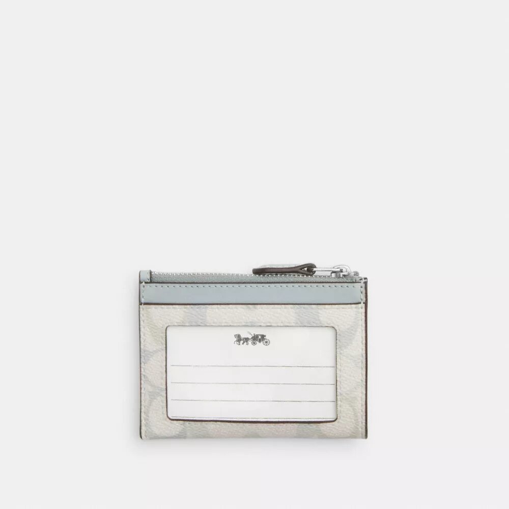 Mini Skinny ID-etui i Signature Canvas