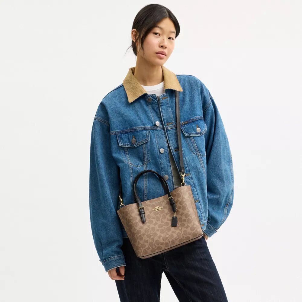 Mollie-tote 25 i Signature Canvas