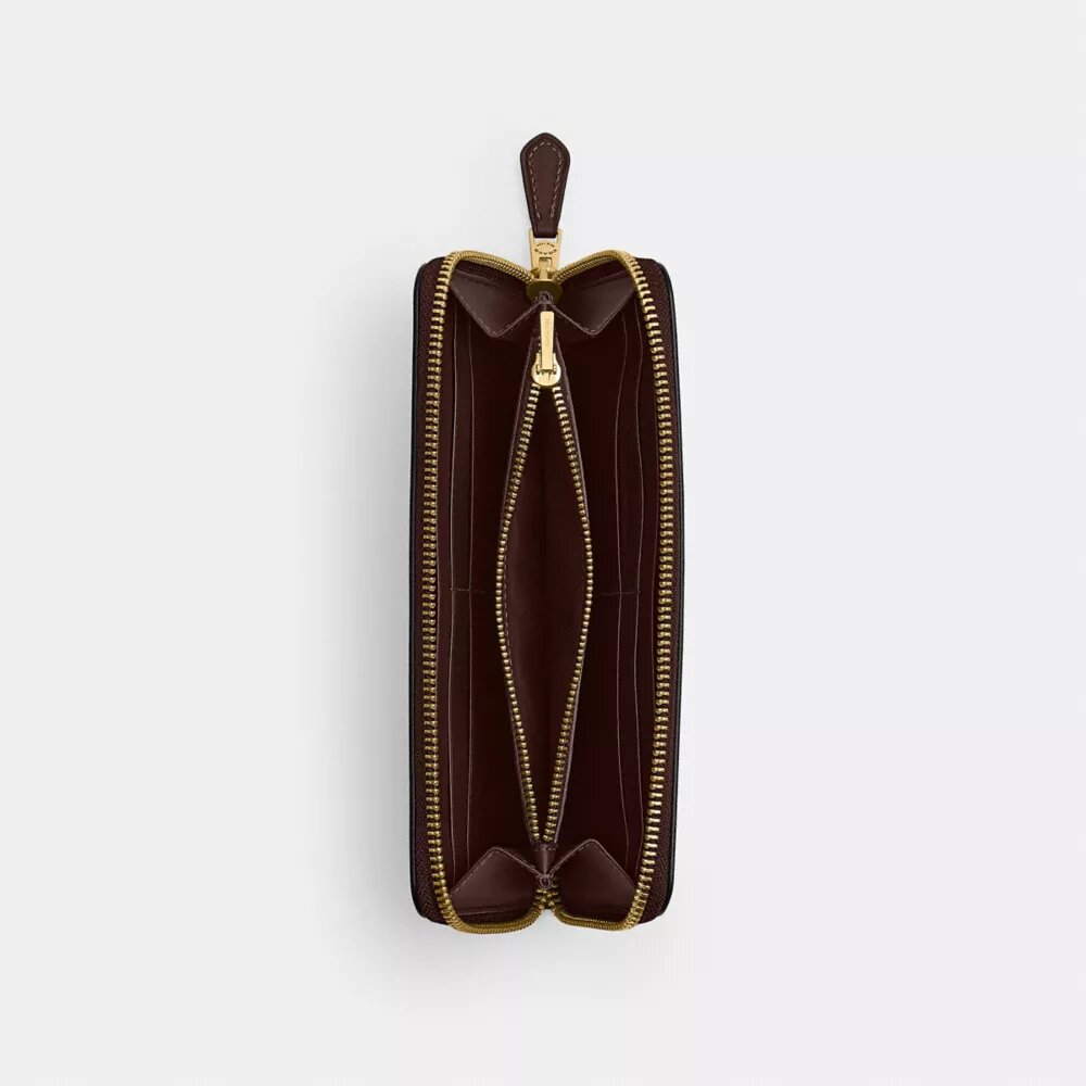 New York Slim Accordion Zip-punge