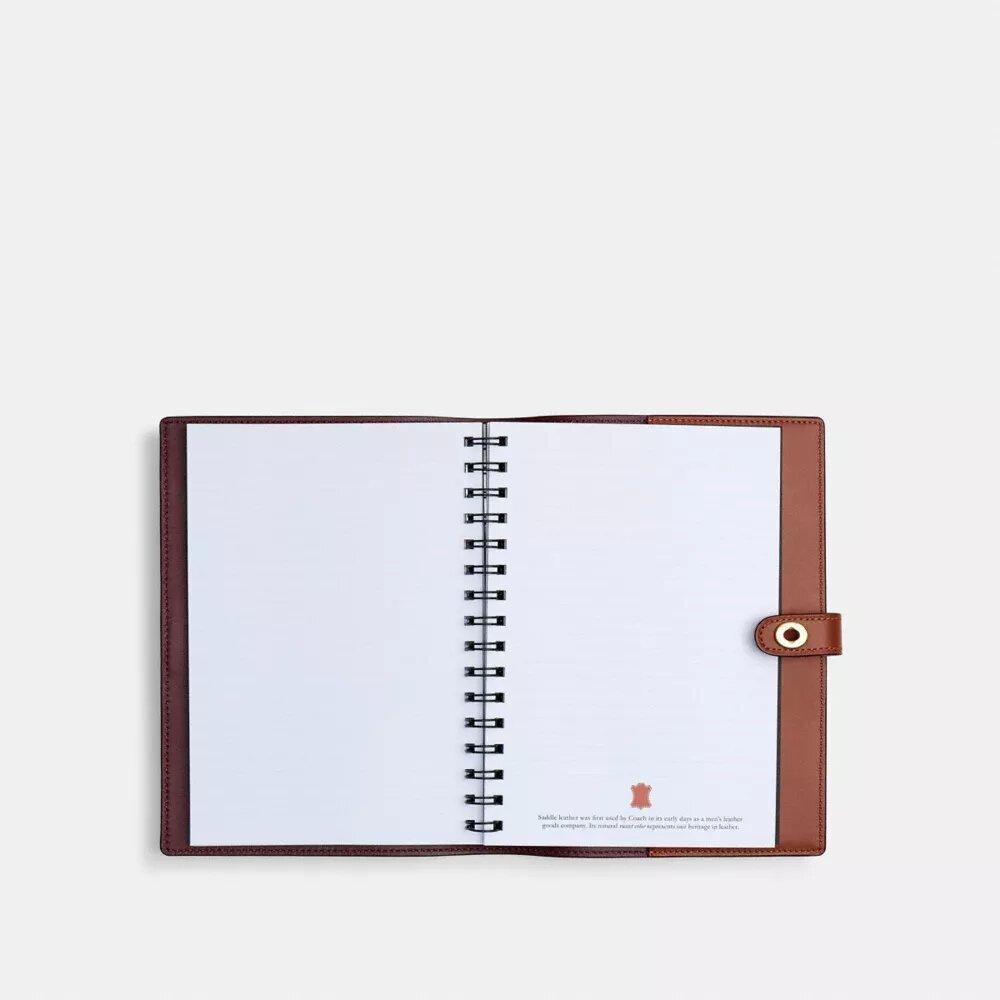 Notebog i Signature Canvas med jule-togmotiv