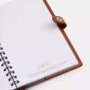 Notebog i Signature Canvas med jule-togmotiv
