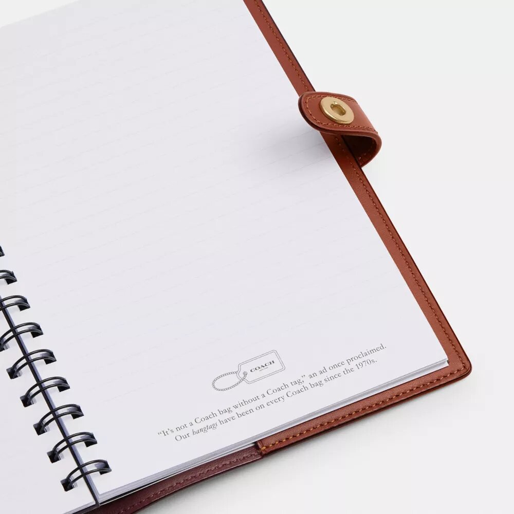 Notebog i Signature Canvas med jule-togmotiv