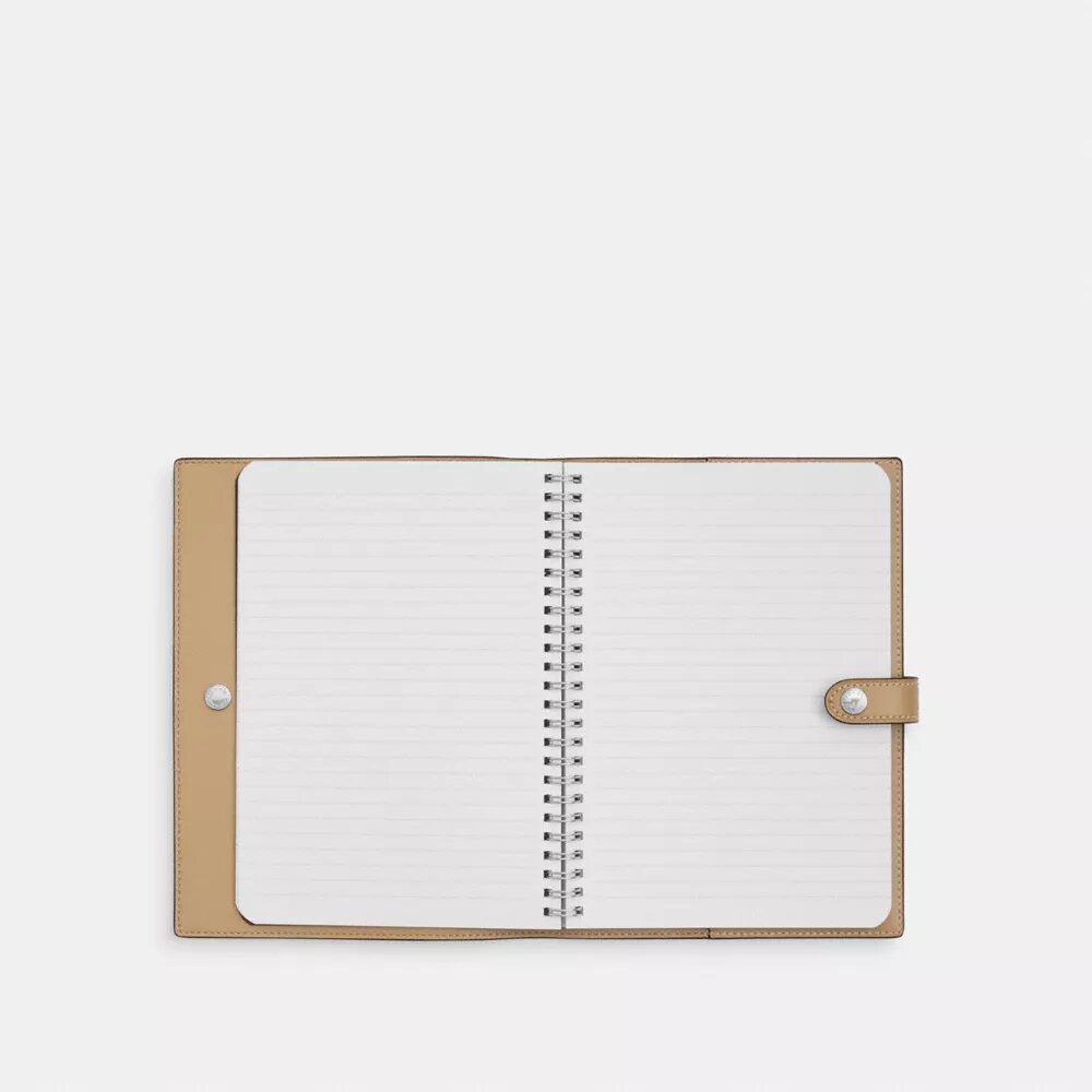 Notebog med citronprint