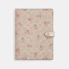 Notebook i Signature Canvas med blomsterprint