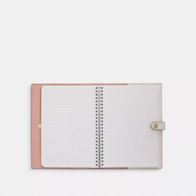 Notebook i Signature Canvas med blomsterprint