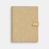 Notebook med blomsterprint