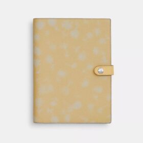 Notebook med blomsterprint
