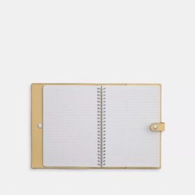 Notebook med blomsterprint
