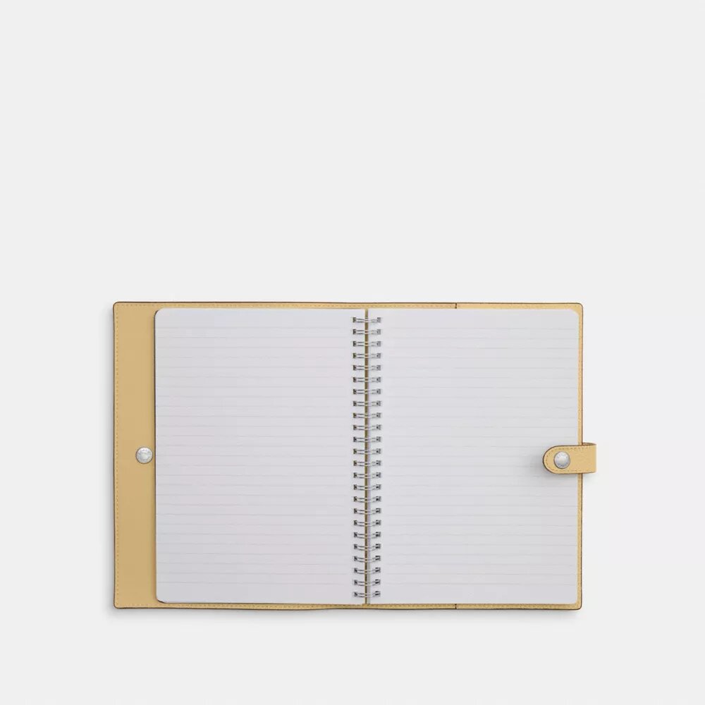 Notebook med blomsterprint