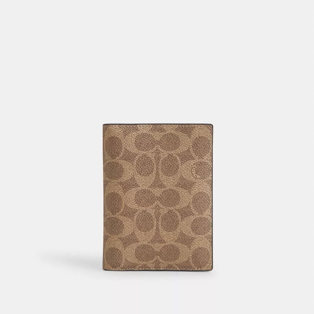 Pas- og kortetui i Signature Canvas