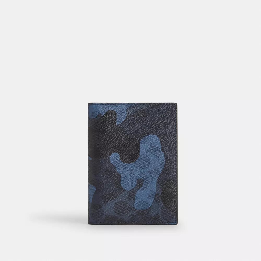Passkortetui i signatur-camouflagemønster