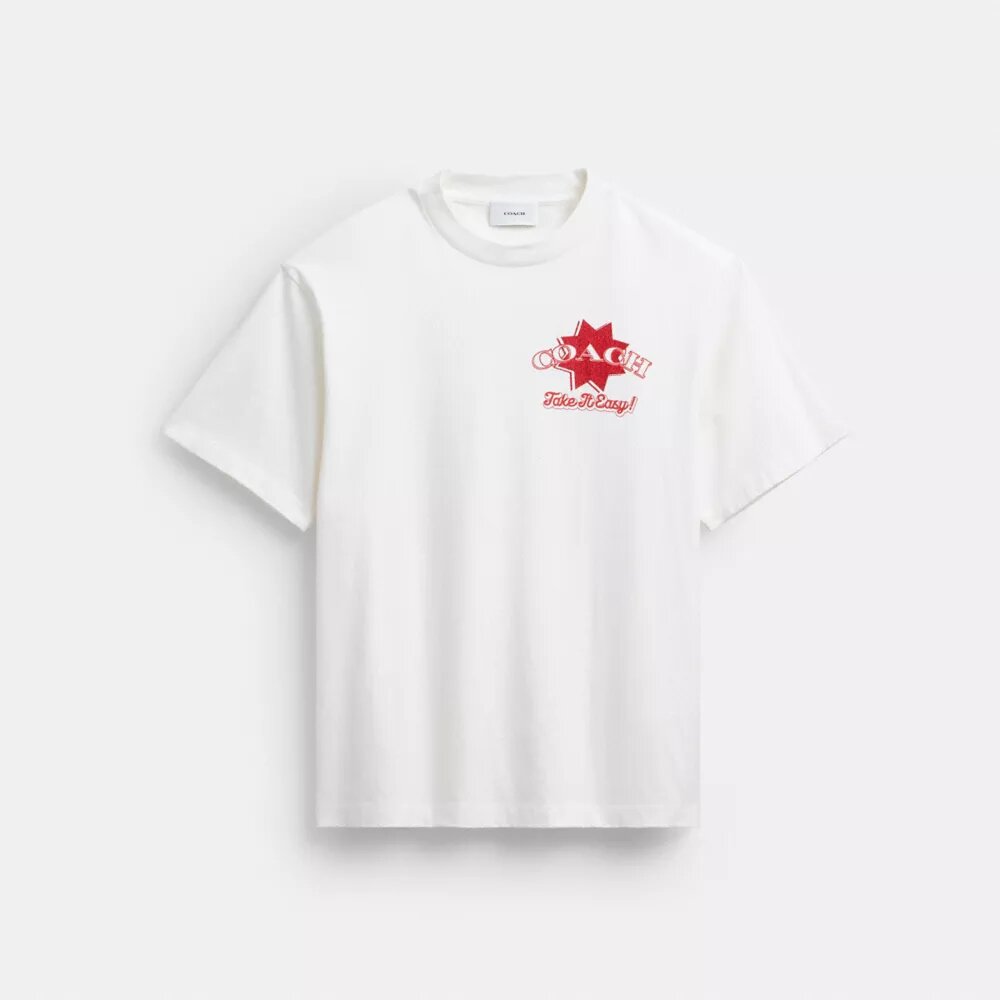 Pizza Relaxed T-shirt i økologisk bomuld