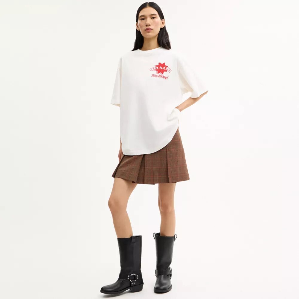 Pizza Relaxed T-shirt i økologisk bomuld