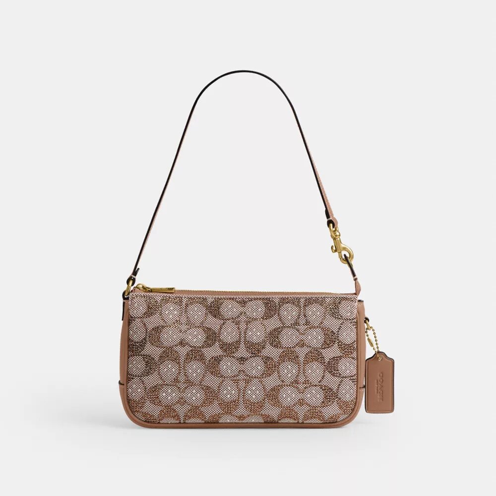 Plaza-taske i Crystal Signature Jacquard