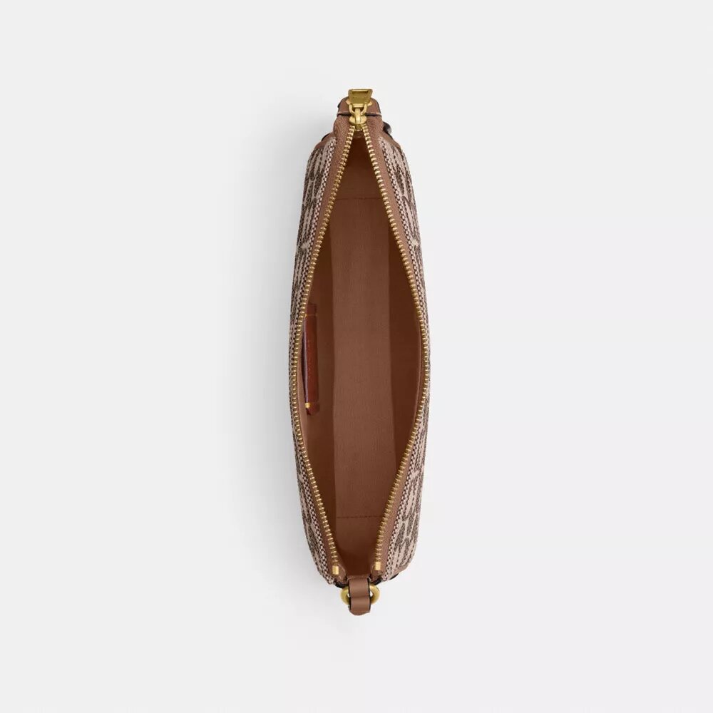 Plaza-taske i Crystal Signature Jacquard