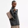 Plaza-taske i Crystal Signature Jacquard