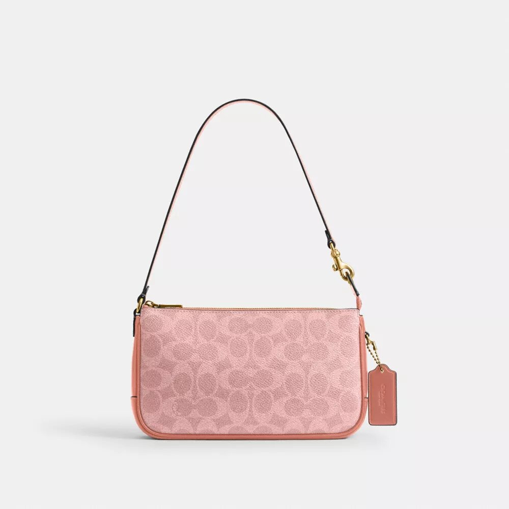 Plaza-taske i Signature Canvas
