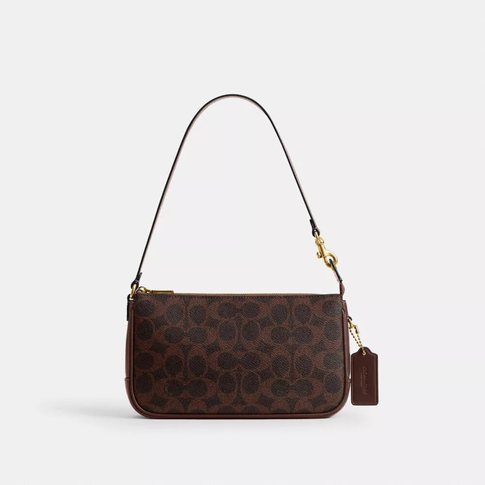 Plaza-taske i Signature Canvas