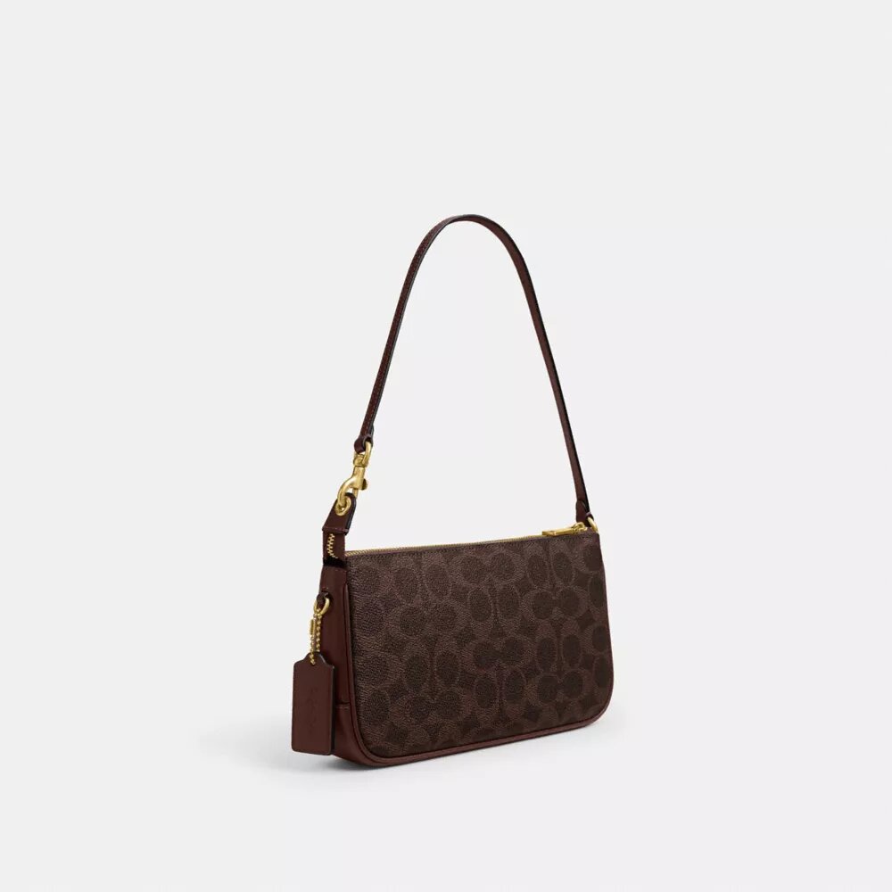 Plaza-taske i Signature Canvas