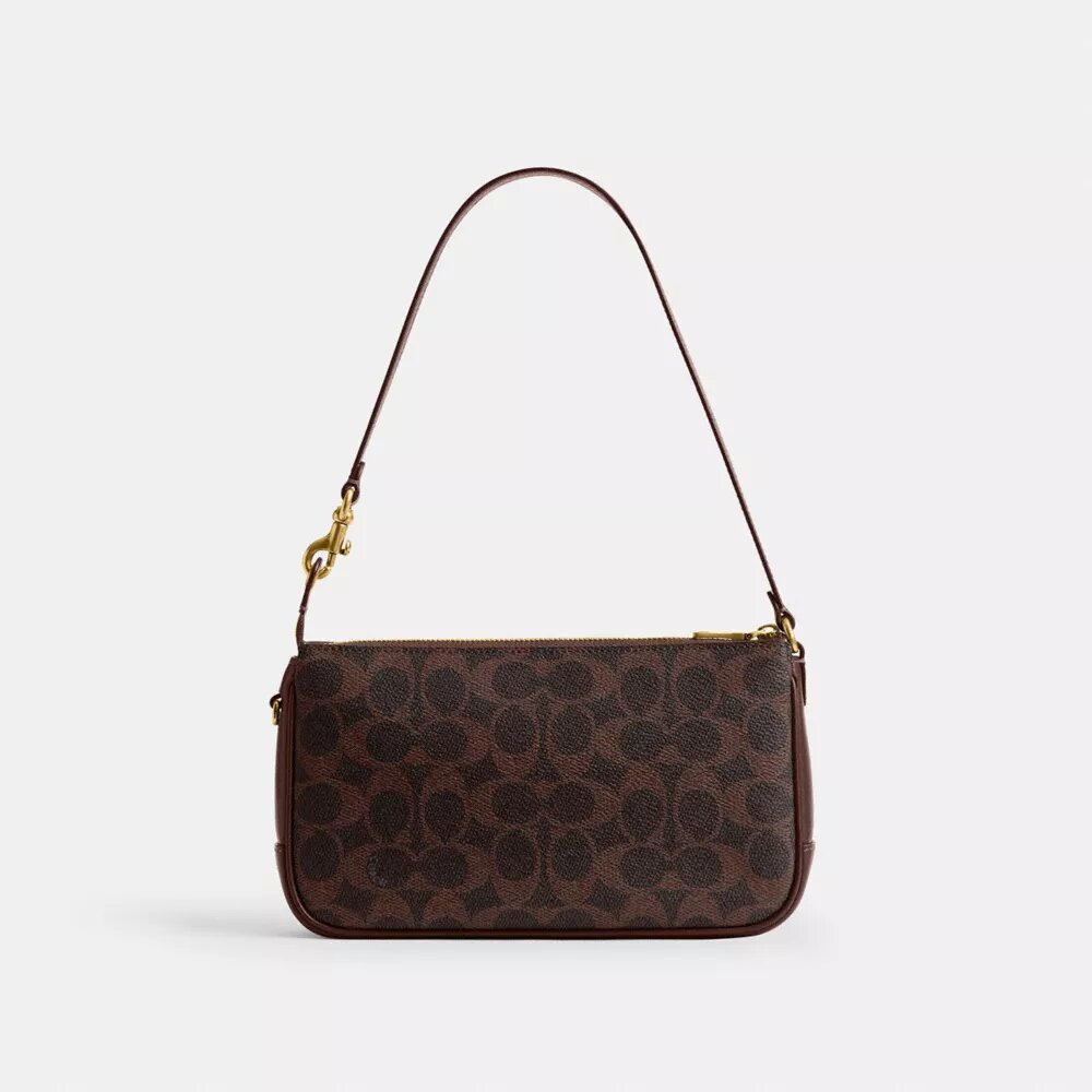 Plaza-taske i Signature Canvas
