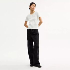 Pointelle T-shirt