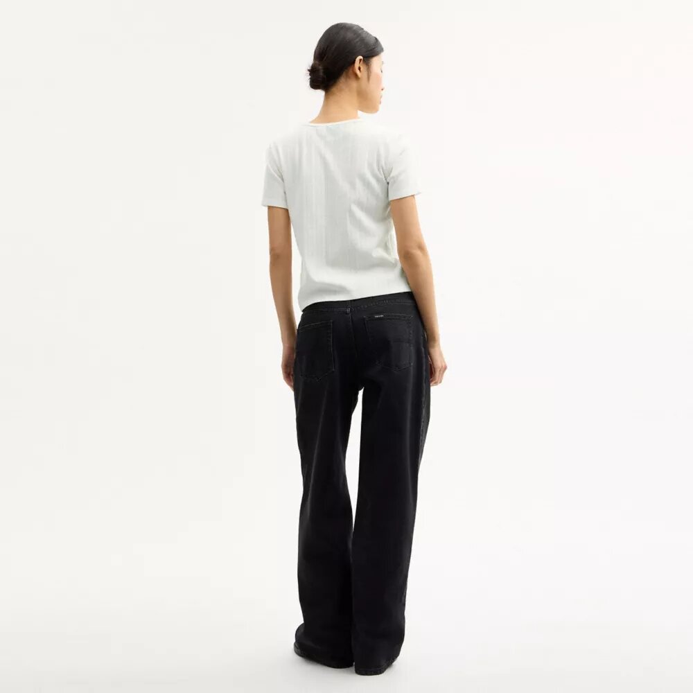 Pointelle T-shirt