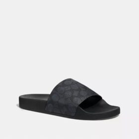 Pool-badesandaler i Signature Canvas