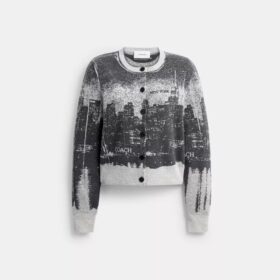 Postcard-cardigan