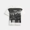 Postcard T-shirt med afslappet pasform