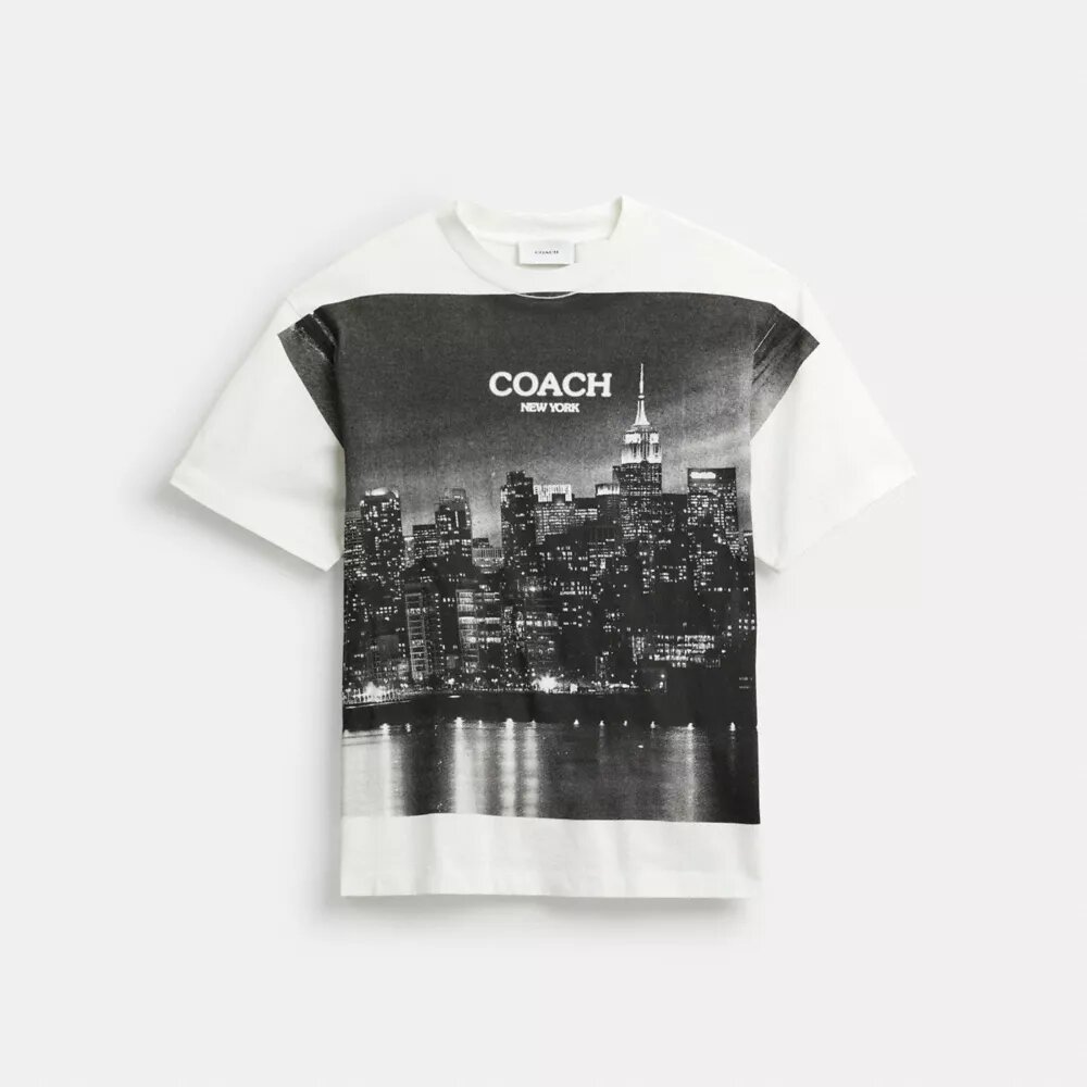 Postcard T-shirt med afslappet pasform