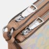 Punge med dobbelt lynlås i Rainbow Signature Canvas