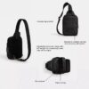 Racer Sling Pack i Signature Canvas