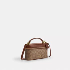 Rainer crossbody-taske 18 i Signature Canvas