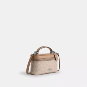 Rainer crossbody-taske 18 i Signature Canvas