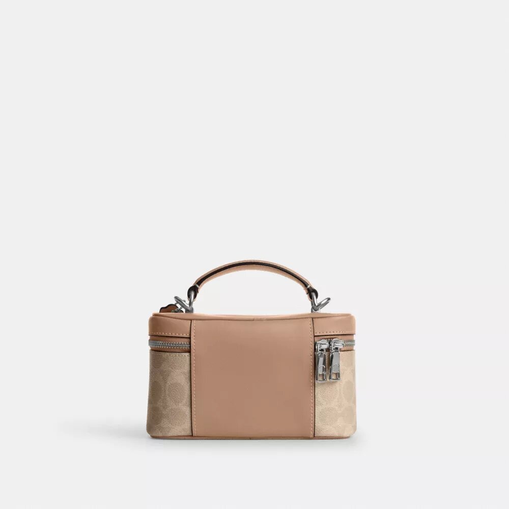 Rainer crossbody-taske 18 i Signature Canvas