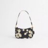 Restaureret Swinger-task 20 med blomsterprint