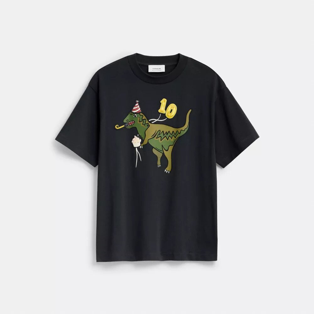 Rexy 10-års fødselsdag – afslappet T-shirt i økologisk bomuld