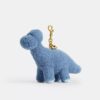 Rexy 10-års fødselsdag Buddy Dinosaur taskevedhæng i shearling
