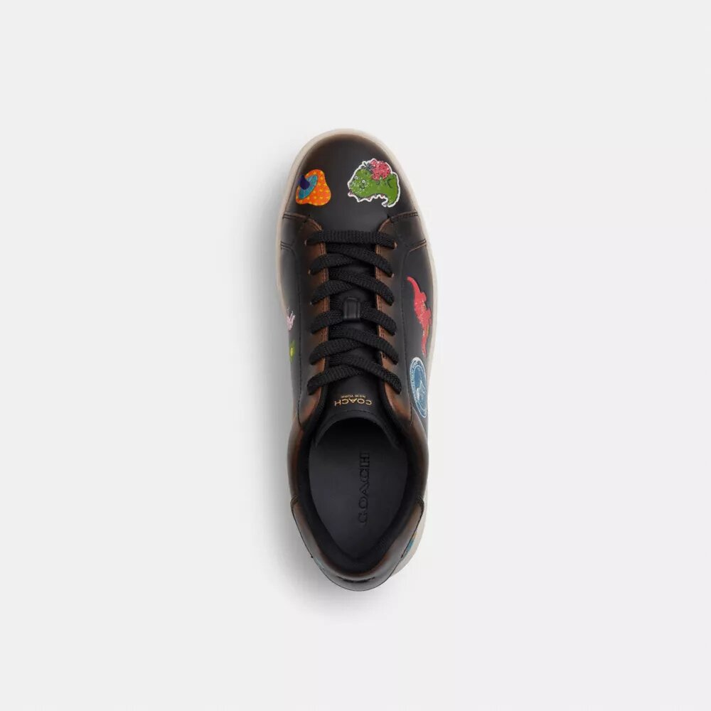 Rexy 10-års fødselsdag Høje sneakers med klistermærketryk