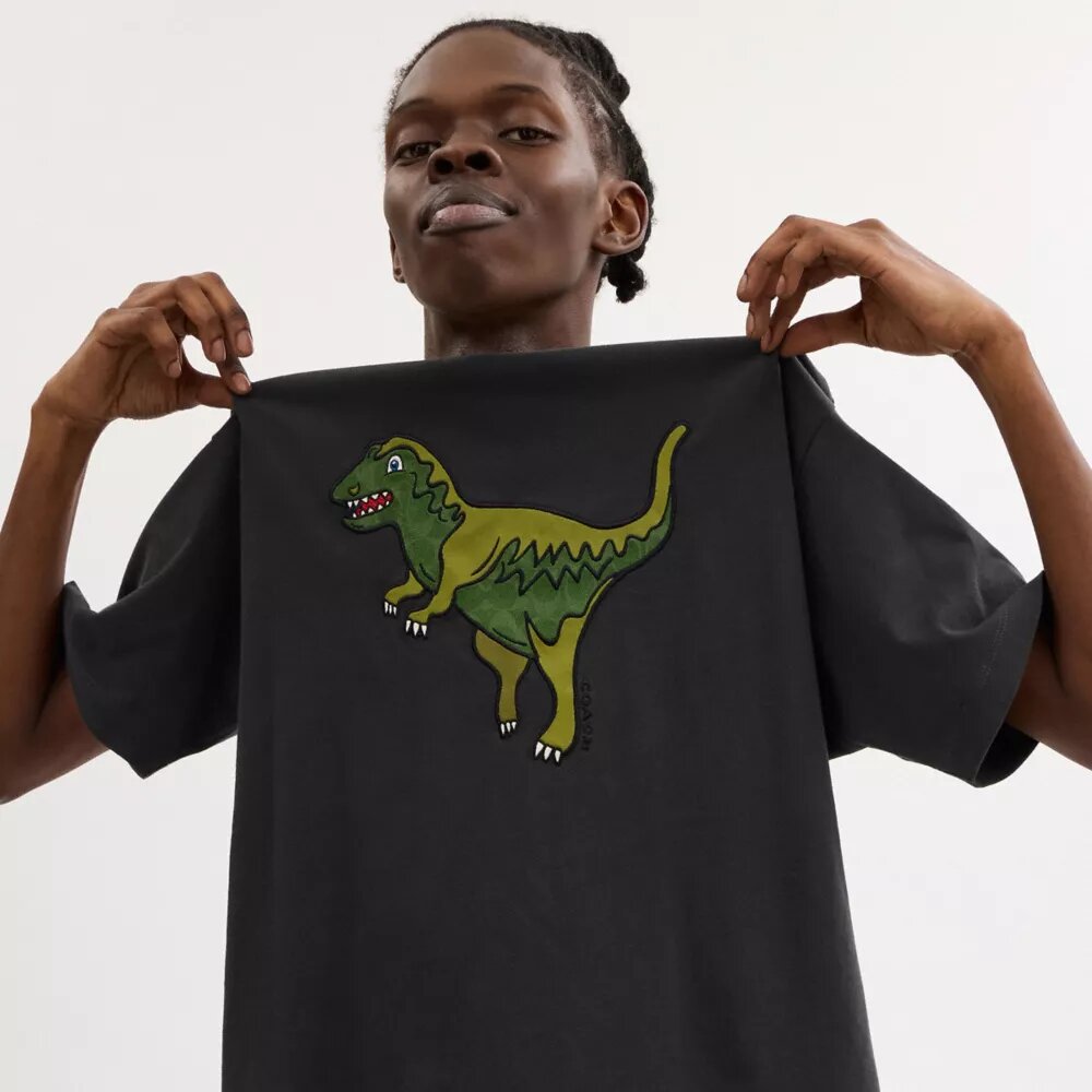 Rexy afslappet pasform T-shirt i økologisk bomuld