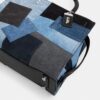 Rogue-tasker med patchwork af genbrugt denim